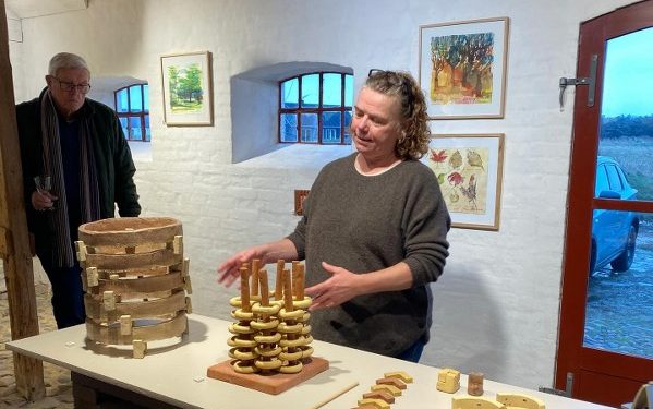 Galleri Visby er et af de mange steder, der lægger hus til Lønstrup Festival 2026. Foto: Visby.
