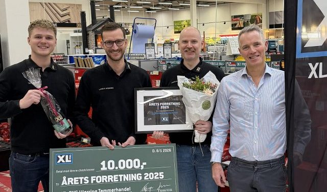Foto: XL-BYG Hjørring Tømmerhandel A/S.
