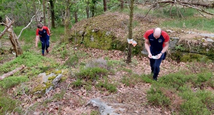 Orienteringssporten samler alle aldre til motion i skønne omgivelser. Privatfoto
