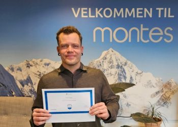Anders Skipper er nu certificeret i Microsoft. Foto: Montes.