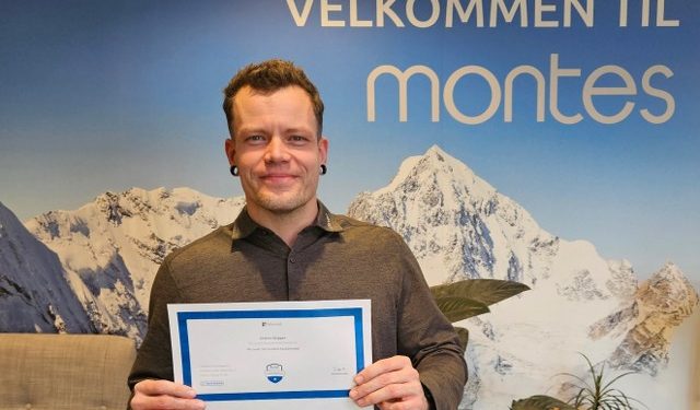 Anders Skipper er nu certificeret i Microsoft. Foto: Montes.