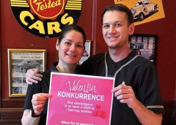 Bone's Hjørrings skønne personale er altid klar til at forkæle dig - også på Valentinsdag. Privatfoto