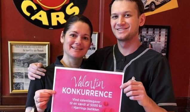 Bone's Hjørrings skønne personale er altid klar til at forkæle dig - også på Valentinsdag. Privatfoto