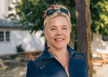 Aftenens foredragsholder er arkæolog Malene Refshauge Beck fra Østfyns Museer. Foto: Andreas Bastiansen/Film Fyn.
