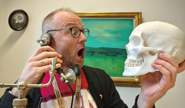 Hane Wendelboe Bøcher fra Horne er et velkendt ansigt i det nordvestlige Vendsyssel. Det er ham til venstre. Foto: Privat.