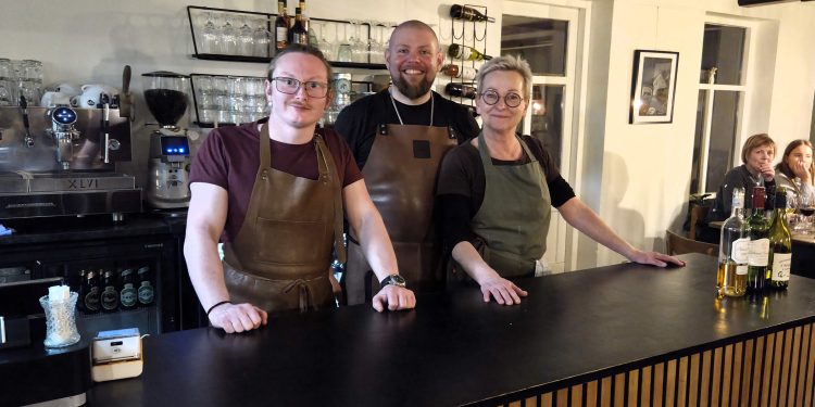 Arrangørerne bag IldWærk. Fra venstre, Dan Søndergaard, Anders Gotsæd og Dorthe Schaltz. Foto: Jesper Kjærgaard