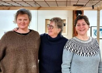 Joan Grønfeldt, Laila Pallisgaard og Henriette Søttrup. Foto: Privat.