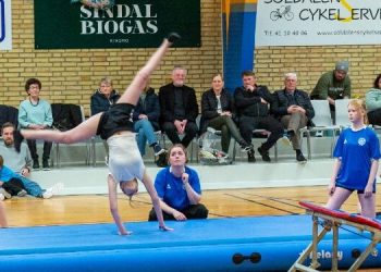 Sindal Idrætsforening har mange aktiviteter. Her er det fra gymnastikafdelingens forårsopvisning sidste år. Foto: Niels Helver.