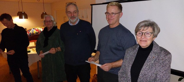 Jubilarerne hos Lions Hirtshals. Foto: Flemming Søgaard.