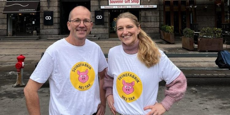 Peder Hvelplund fra Enhedslisten og Zenia Stampe fra Det Radikale Venstre. Foto: Priavt.