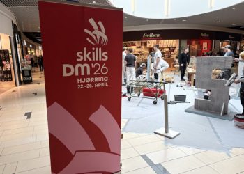 Metropol ShoppingCenter laver optakt til DM i Skills i Hjørring. Foto: Palle W. Nielsen