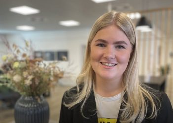 Frederikke Kirkelund Hollensen. Foto: Spar Nord.