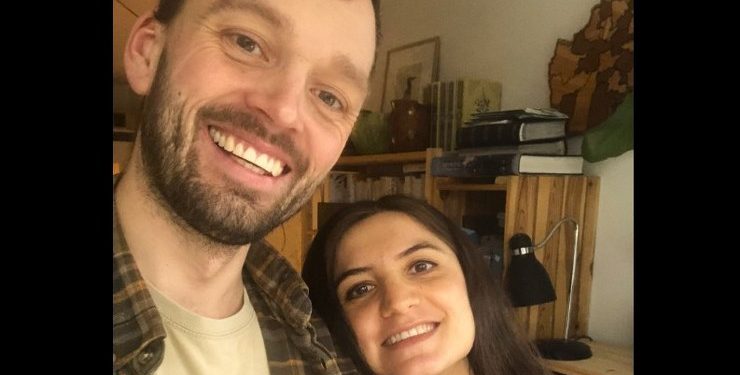 Troels og Nasima glæder sig til en tilværelse i det nordjyske. Privatfoto