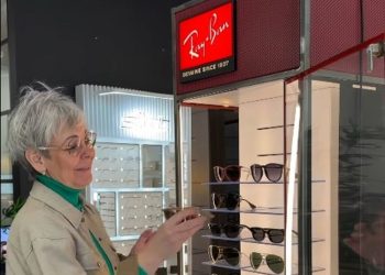 Gitte Stiller har et stort udvalg i Byens Optik i Hjørring. Privatfoto
