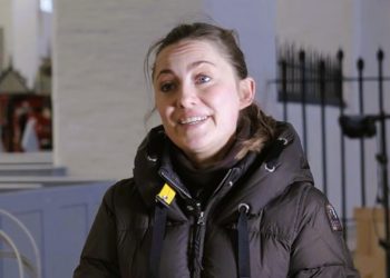 Anne-Marie Rottbøll er uddannet filosof og nu fundraiser hos Børglum Kloster. Foto: Screendump.