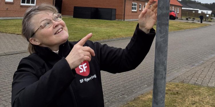 Dorte M. Nielsen stiller op til folketingsvalget den 24. marts for SF. Foto: Privat.