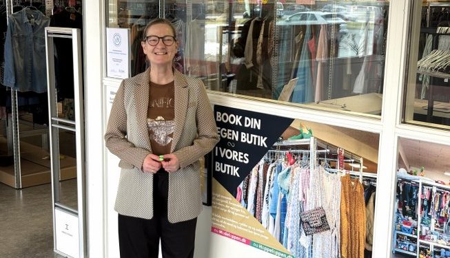 Dorthe Høst er klar med forårstilbud i 2HandStore. Foto: Palle W. Nielsen