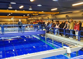 Foto: Flume Tank North Sea.