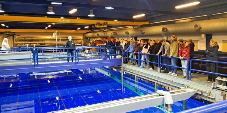 Foto: Flume Tank North Sea.