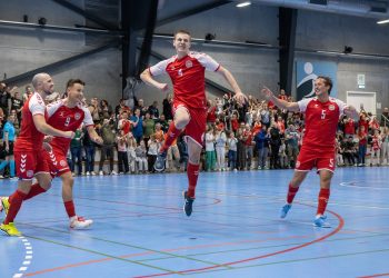 Futsal i Park Vendia. Foto Hjørring Kommune.