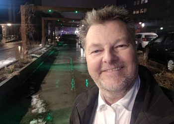 Den konservative Søren Homann er den ene af tre politiske samtalepartnere på Hjørring Bibliotek. Foto: Privat.