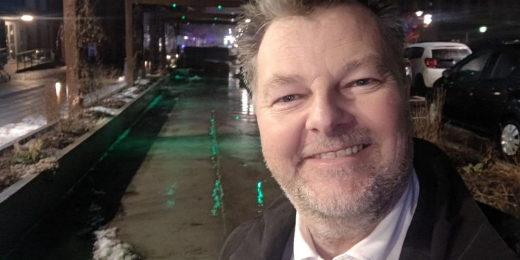 Den konservative Søren Homann er den ene af tre politiske samtalepartnere på Hjørring Bibliotek. Foto: Privat.