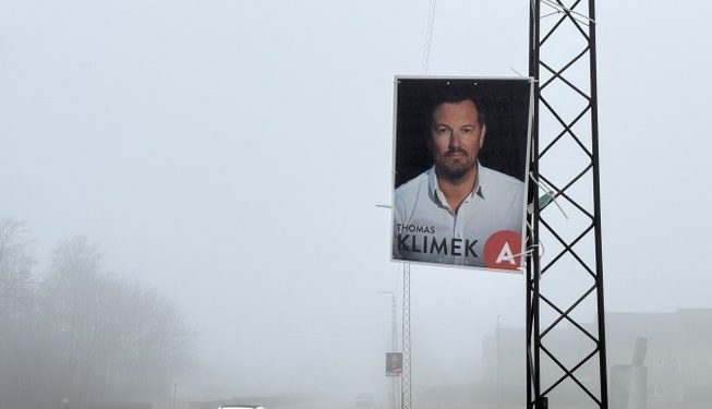 Henrik Frost Jensen anbefaler Thomas Klimek til Folketinget. Foto: Palle W. Nielsen