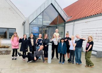 Børne- og Ungdomskoret fra Bindslev og Sørig. Foto: Privat.