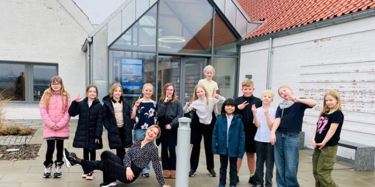 Børne- og Ungdomskoret fra Bindslev og Sørig. Foto: Privat.