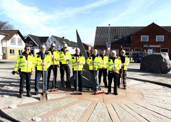 De Gule Veste på Soltorvet i Lendum. Foto: Palle W. Nielsen
