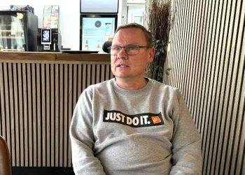 Mads Kjær søger ungarbejder til Kødboxen. Foto (arkiv): Niels Skipper.