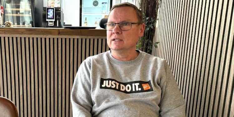 Mads Kjær søger ungarbejder til Kødboxen. Foto (arkiv): Niels Skipper.