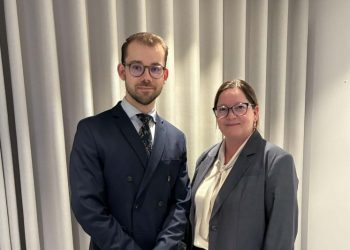 Mathias Holger Nielsen (C) og Lone Olsen (V). Foto: Privat.