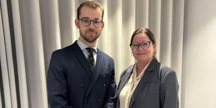 Mathias Holger Nielsen (C) og Lone Olsen (V). Foto: Privat.
