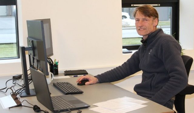 Palle Pedersen er ny produktionschef hos Ecco Print. Foto: Tobias Halskov Kirk Carlsen.