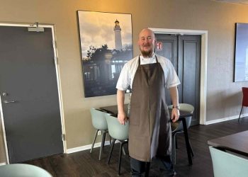 Køkkenchef Rune Hausager hos Montra Skaga Hotel. Foto: Niels Skipper.