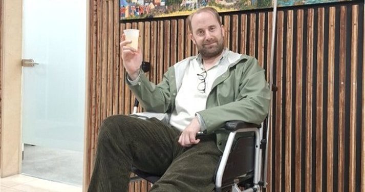 Sognepræst Johan Hermann Rump må tage en ufrivillig pause fra gerningen i Tversted Uggerby Pastorat. Privatfoto