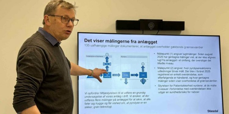 Direktør Peder Nickelsen hos Stiesdal SkyClean. Foto (arkiv): Niels Skipper.