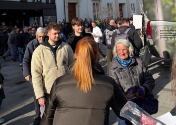 Støjberg i Aalborg. Foto: Danmarksdemokraterne.