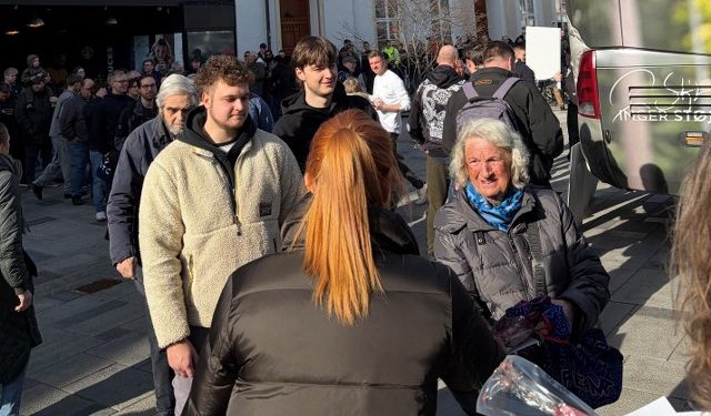 Støjberg i Aalborg. Foto: Danmarksdemokraterne.