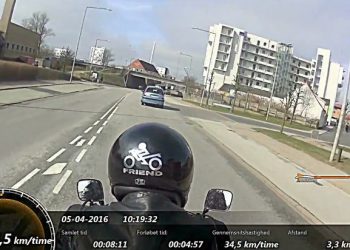 Frank Spolum lavede på sin motorcykel mange film, som dokumenterer det, der allerede er fortid.
