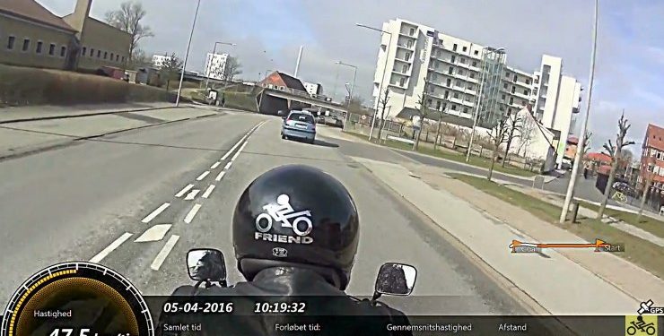 Frank Spolum lavede på sin motorcykel mange film, som dokumenterer det, der allerede er fortid.