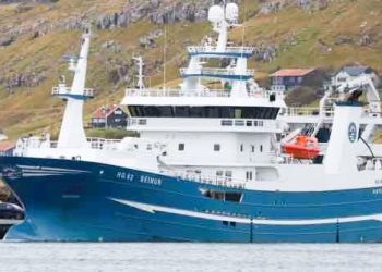 HG 62 Beinur ved Færøerne. Foto: Kiran J.