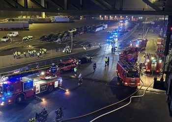 Beredskabsøvelse. Foto: Nordjyllands Beredskab..