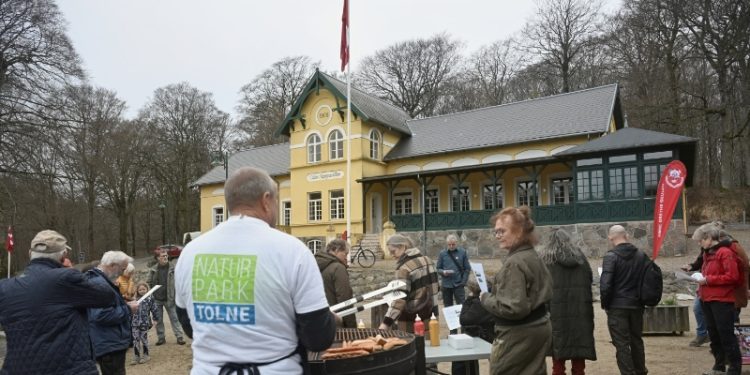 Der var god opbakning og mange aktiviteter til Naturparkens Dag i Tolne. Privatfoto.