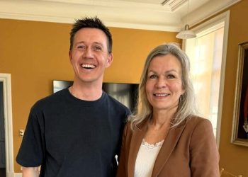 Kasper Brix og Laila Zielke. Foto: Erhverv Hjørring.