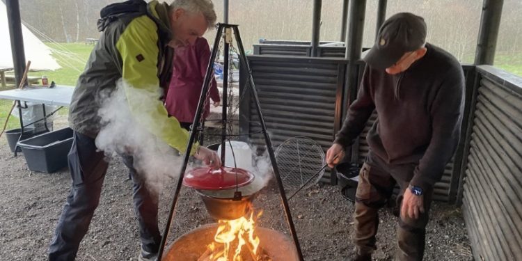 En nat i naturen er noget helt specielt, som Støtteforeningen for Naturpark Tolne opfordrer alle til at prøve. Privatfoto.