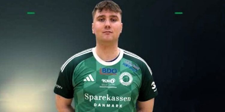 Isak Andersen i trøjen for Elitesport Vendsyssel. Foto: ESV.