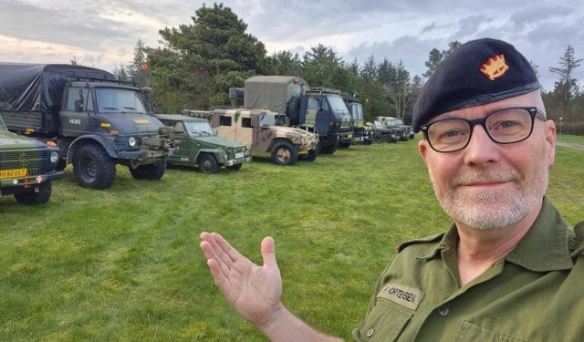 Formand Flemming Hammer fra Bunkergruppen Hirtshals i TRanumlejren. Foto: Privat.
