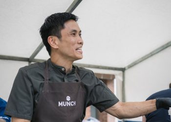 Restauratør og kok Tu Cong Tran. Foto: Hirtshals Fiskefestival.